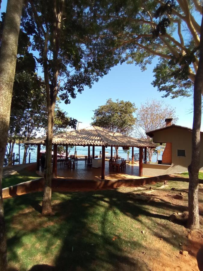 Flat No Pontal Do Lago กัลดัสโนวัส ภายนอก รูปภาพ